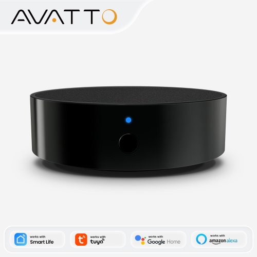 Zdjęcie Uniwersalny Pilot Smart Home Avatto z Wi-Fi i IR – Sterowanie Klimatyzacją, Telewizorami LG i Wszystkimi Urządzeniami, Kompatybilny z Alexa i Google Home