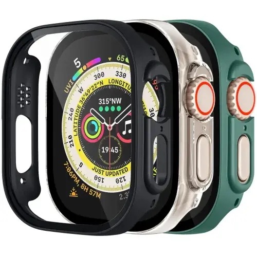 Image de Protection Ultra Fine pour Apple Watch 49mm - Pack de 3
