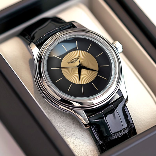 Immagine di Orologio da Polso Uomo Luxury Business in Pelle - Orologio Impermeabile al Quarzo con Design Elegante e Moderno, Modello 2025