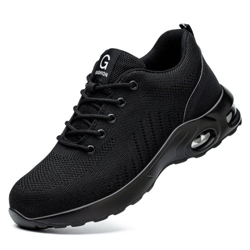 Immagine di Scarpe antinfortunistiche da lavoro con cuscino d'aria per uomo donna Sneakers da lavoro traspiranti...