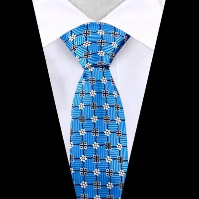 Image de Cravate Homme Soie Noir & Vert Vin - Paisley Floral Élégant