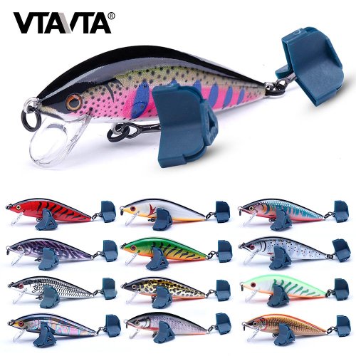 Image of VTAVTA Sinking Minnow Jerkbait Wobbler 7cm 10g – Premium Hard Bait for Trout, Pike, Carp & Saltwater Fishing – Realistic Swimbaits for Freshwater and Ocean Tackle