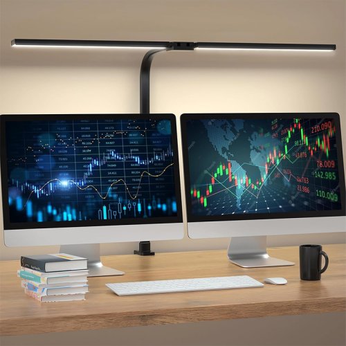Image de Lampe de Bureau LED Ultra Puissante à Double Tête