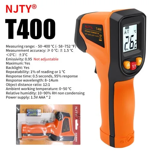 -50 tot 400°C T400