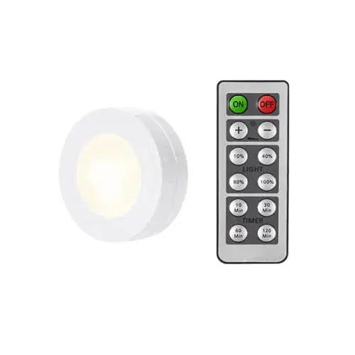 Image de Lampe LED Sans Fil Puck - Éclairage Sous Meuble