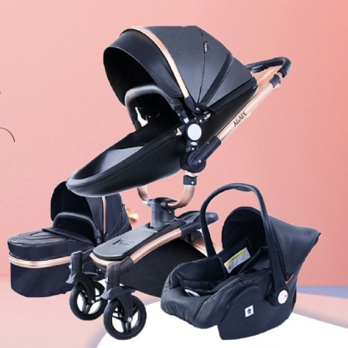 Immagine di Passeggino 3 in 1 di Lusso per Neonati