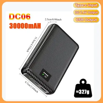 Image de PowerBank 30000mAh - Batterie Chauffante Portable pour Gilet, Veste & Gants