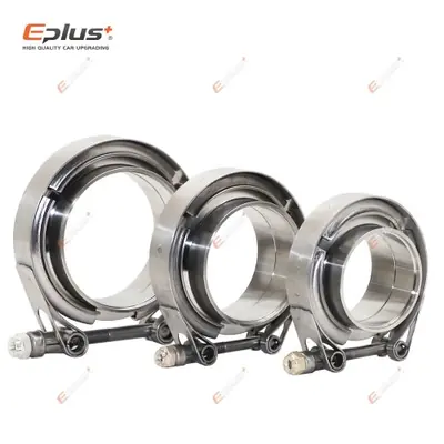 Pince à Bande V en Acier Inoxydable 304 - Kit Universel pour Turbo Voiture
