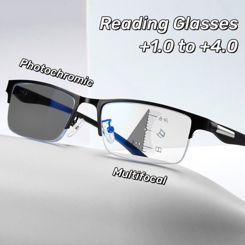 Imagen de Gafas Progresivas Fotocromáticas para Hombres