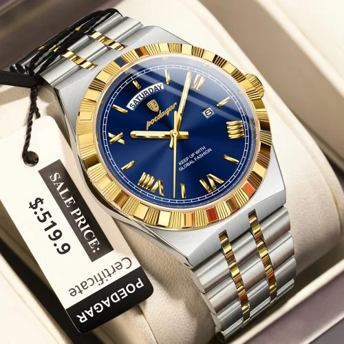 675 gold blau