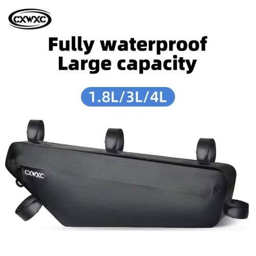 Bild von Wasserdichte Fahrrad-Dreieckstasche – Ideal für MTB & Rennräder