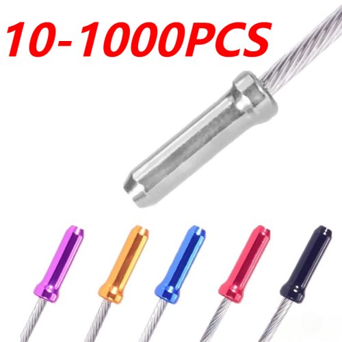 Imagen de Tapas de Extremo para Cables de Freno y Cambio de Bicicleta - Paquete de 1000 Unidades, Accesorios de Alta Calidad para MTB y Bicicletas de Carretera