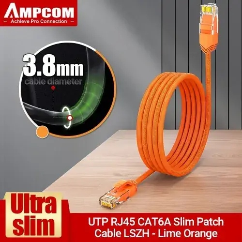 Cat6a Orange