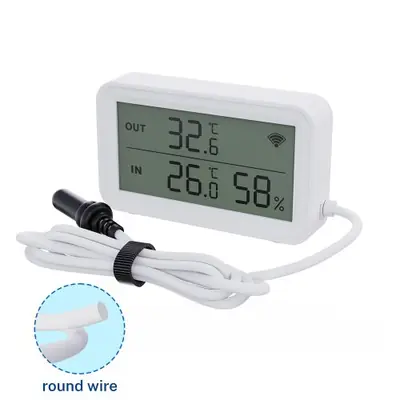 Image de Capteur Température & Humidité WiFi Zigbee avec Écran LCD