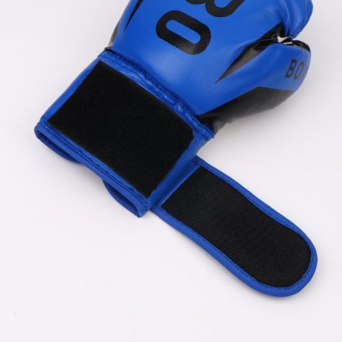Imagen de Guantes de Entrenamiento Profesionales para Niños 6 oz en Cuero PU Transpirable para Boxeo, Muay Thai y Karate