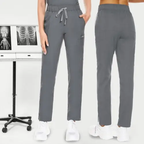 Image de Pantalon de Travail Élastique pour Professionnels de Santé