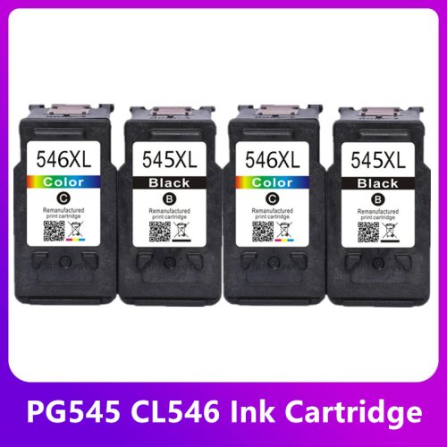 Immagine di Cartuccia d'inchiostro compatibile 545XL 546XL 545 XL 546 XL per Canon PG545 CL546 PG-545 per Pixma MG3050 2550 2450 2550S 2950 MX495
