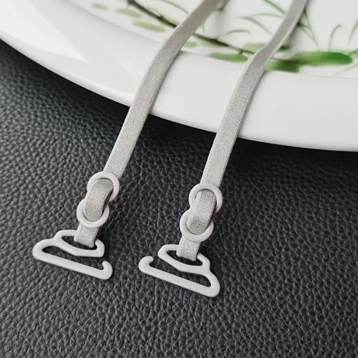 Image de Bretelles Invisibles pour Soutien-Gorge - 5mm Anti-Dérapantes