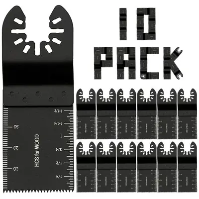 Image de Lame Multi-Usage pour Scie Oscillante - Coupe Bois, Métal, Plastique