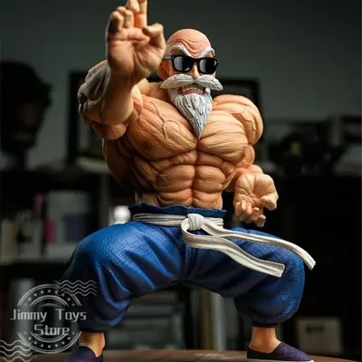 Figurine Dragon Ball - Maître Roshi & Goku 10cm
