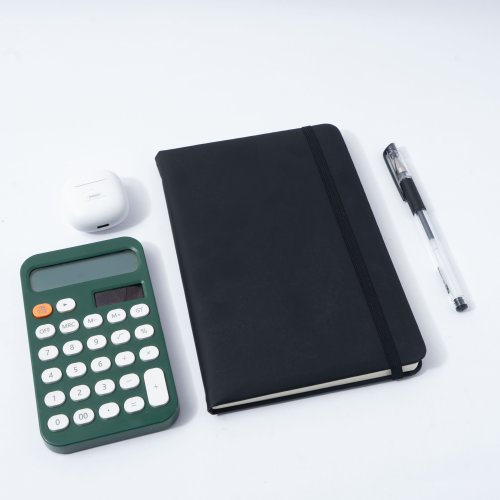 Image of Premium A5 PU Leather Notebook with Horizontal Lines – Elegant Business & Student Journal for Daily Notes, Planning, and Creative Writing