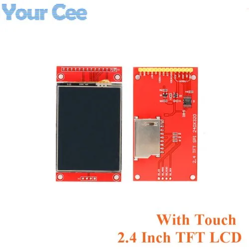 2.4 inch met touch