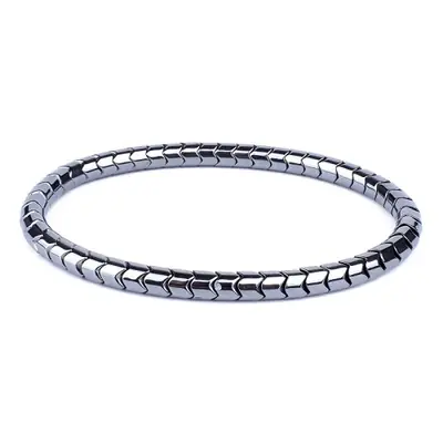 Image de Bracelet Perles d'Hématite à Motif Flèche - Unisexe
