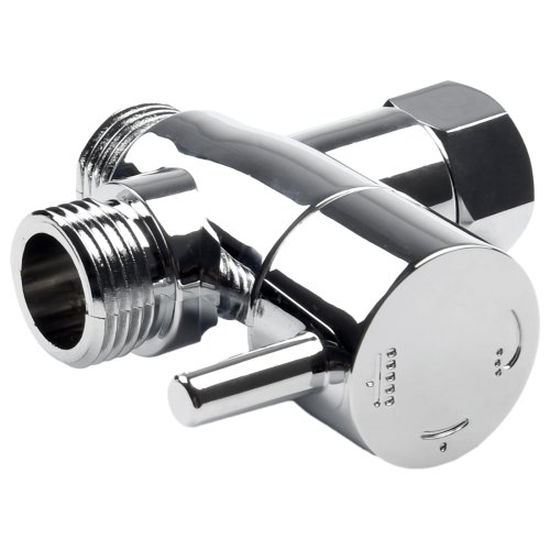 Imagen de Válvula Desviadora de Ducha de 3 Vías G1/2 con Adaptador de Interruptor Triple Función para Grifo y Cabezal de Ducha - Accesorio de Baño Completo