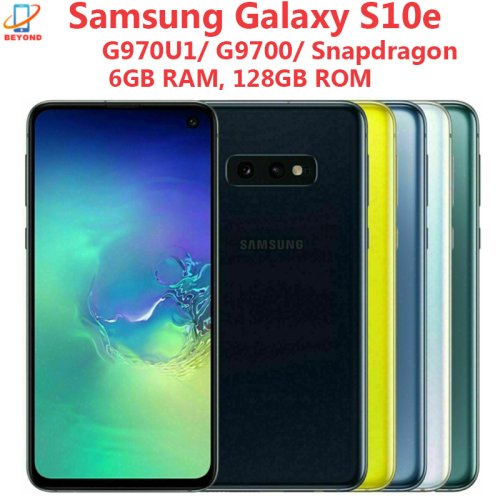 Immagine di Samsung Galaxy S10e G970U1 G9700 G970F G970FD 6GB RAM 128GB ROM Octa Core 5.8' NFC 4G LTE Telefono cellulare sbloccato originale
