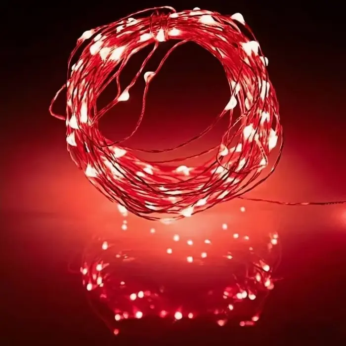 Image de Guirlande Lumineuse Féerique - Éclairage de Noël & Mariage