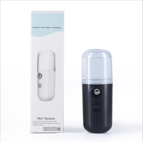 Immagine di Mini Umidificatore Viso Portatile con Vapore - Ricaricabile USB
