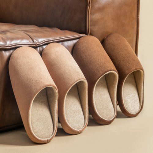 Bild von Bequeme Damen-Hausschuhe mit rutschfester Sohle – Weich, leise und verschleißfest für den täglichen Haushaltsgebrauch