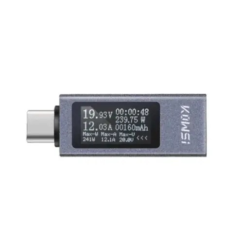 Image de Testeur de Charge USB Type-C Multifonction avec Affichage Numérique