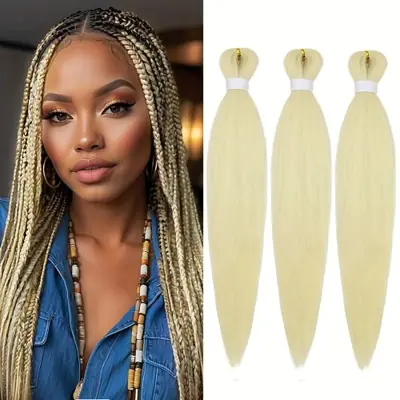Image de Tresses Synthétiques Prêtes à Porter - Noir Naturel