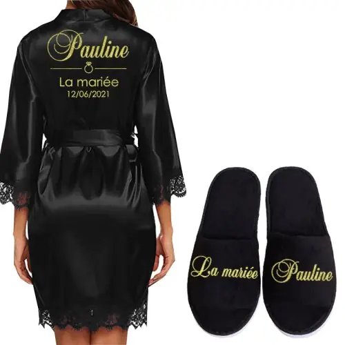 Schwarz Kleid Schuh