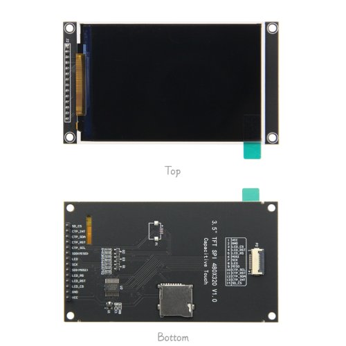 Image de Écran tactile 3.5'' IPS 240x320 - Module LCD TFT SPI