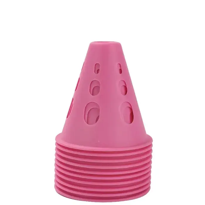 Image de Cônes d'entraînement robustes pour football - Lot de 10