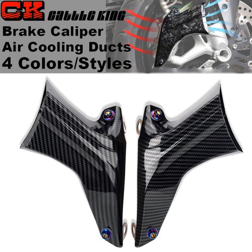 Immagine di Per Suzuki GSXR/ GSX-R 600 750 1000 GSX-S750 GSX-S1000 V-Strom 1000 GSXR750 GSXR1000 Pinza Freno Moto Condotti di Raffreddamento Ad Aria