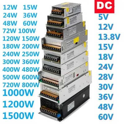 Image de Alimentation DC 5V à 60V - 2A à 100A