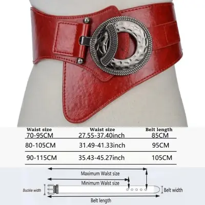 Image de Ceinture élastique large femme - Style élégant et confort