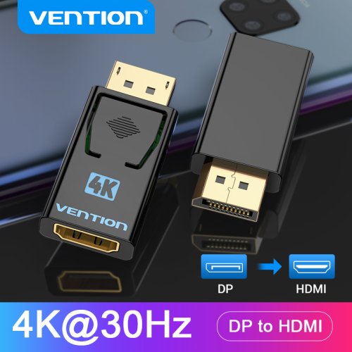 Imagen de Adaptador DisplayPort a HDMI 4K - Conexión Fácil y Clara