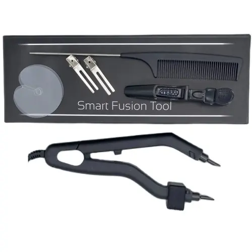 Image de Kit Connecteur Cheveux Chaleur 220°C - Fer à Chauffage Rapide