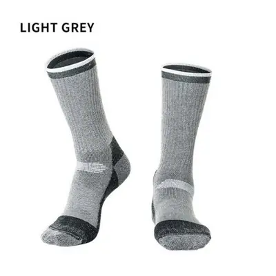 Image de Chaussettes Thermiques Laine Mérinos - Idéales pour Ski & Randonnée Hiver