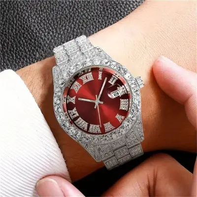 Image de Montre Hip Hop Homme - Style Vintage & Strass