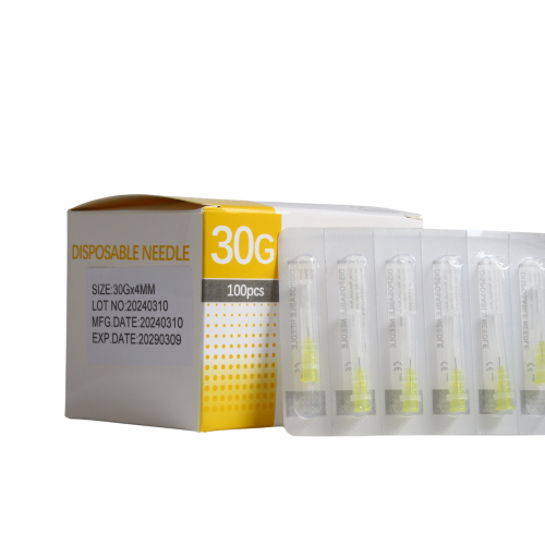 Afbeelding van Steriele 30G Tattoo Naalden Set voor Ooglid & Schoonheidsbehandelingen - 100 Stuks in Doos