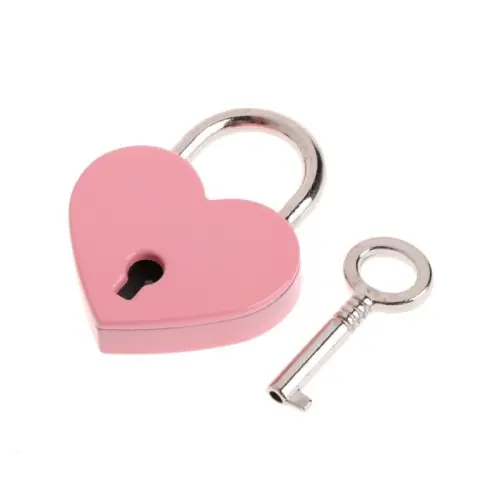 Image de Serrure Cœur Vintage pour Enfants - Cadena Mini avec Tiroir