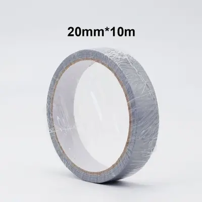 Image de Ruban adhésif tissu gris 10m - Haute adhérence et imperméable