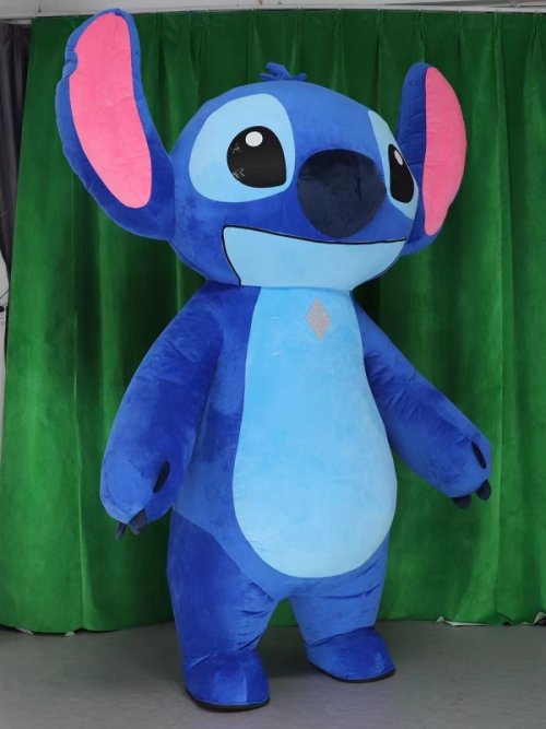 Zdjęcie Kostium Maskotki Lilo i Stitch – Nadmuchiwany Kostium dla Dorosłych 2m