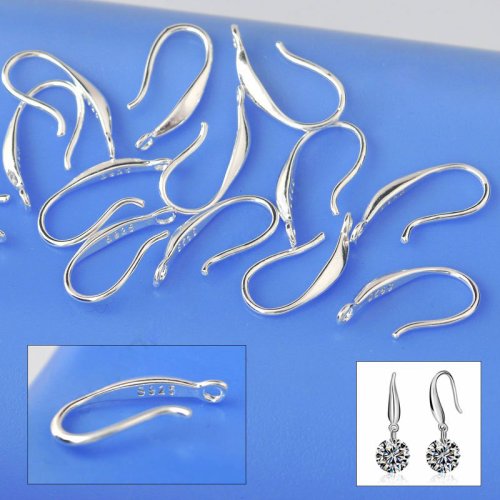 Image de Boucles d'oreilles en Argent Sterling 925 - Lot de 50 Pièces