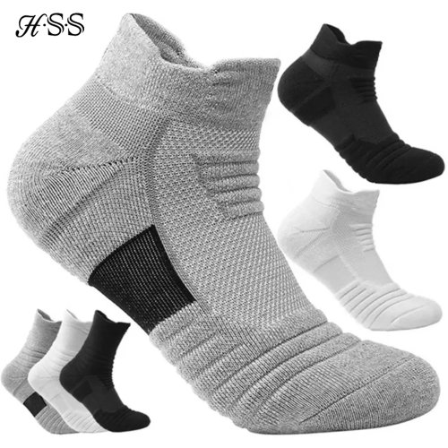 Bild von 1/3 Pairs Anti-slip Fußball Socken Männer Baumwolle Socke Kurze Lange Röhre Fußball Basketball Sport Socken Atmungsaktive Deodorous socke 39-45